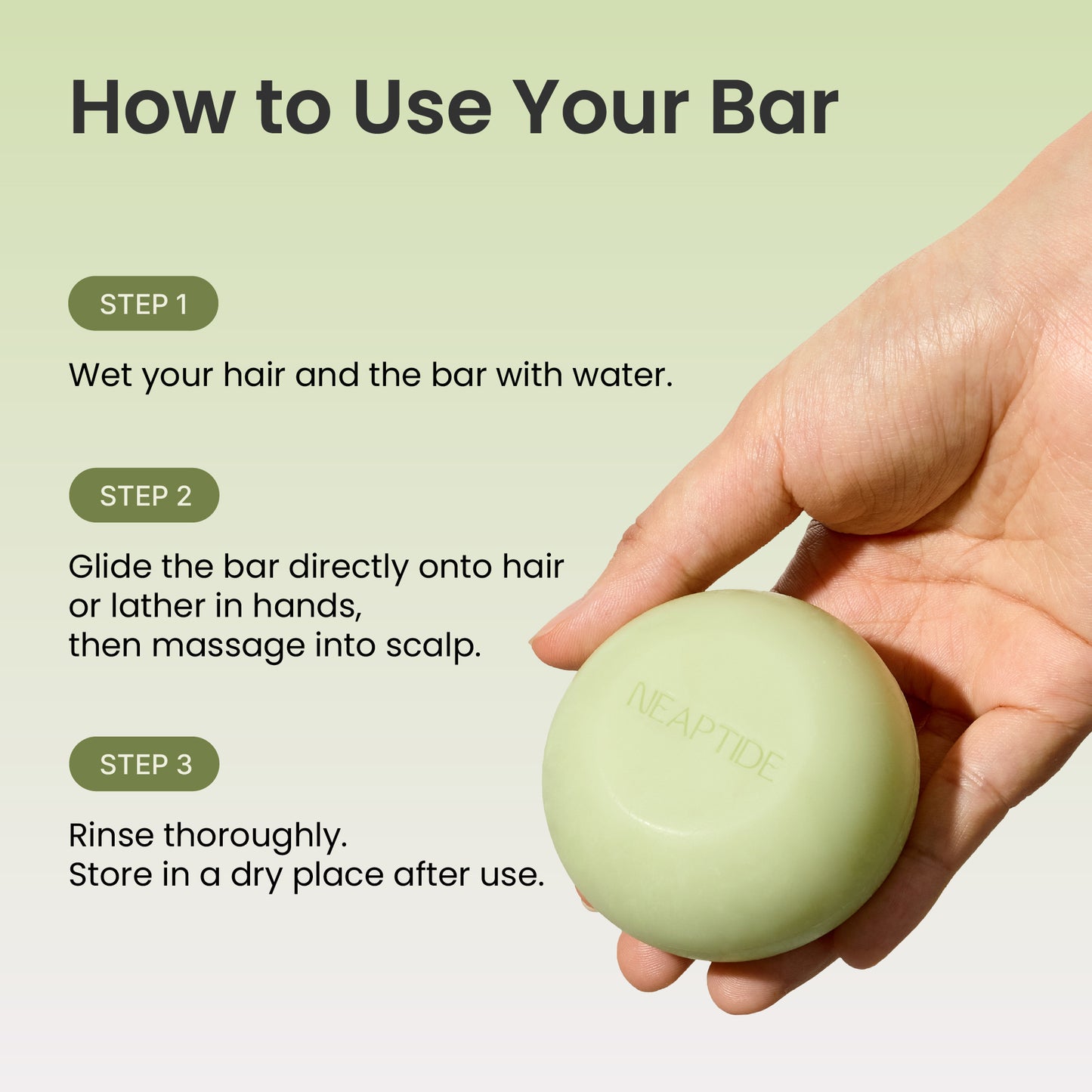 Green Tea Shampoo Bar